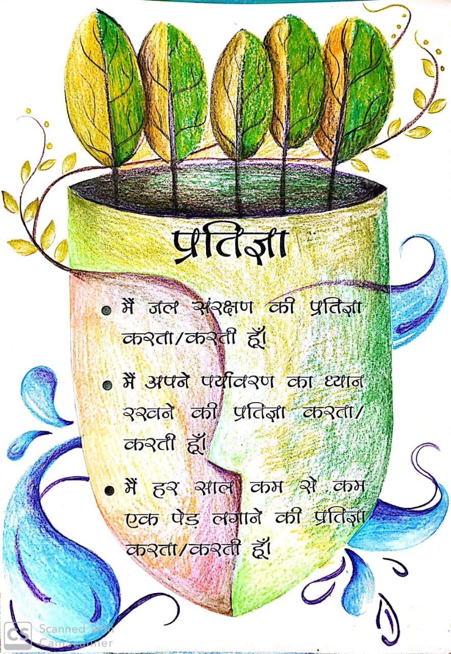 Save Water Poster Drawing Archives | Dil Se Deshi